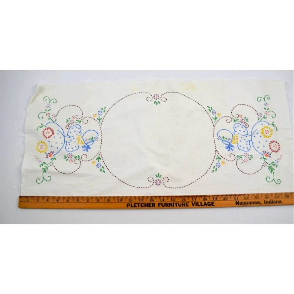 Handmade vintage stamped